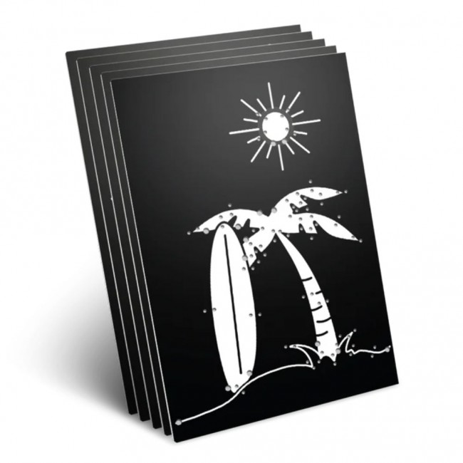 Wkłady do tworzenia świecącej dekoracji ściennej Kidywolf - Kidyneon Sport 5 szt.