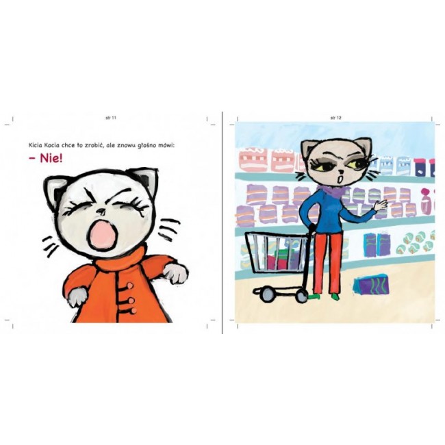 Książka "Kicia Kocia Mówi Nie" wydawnictwo Media Rodzina