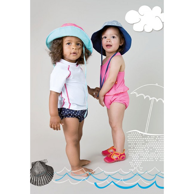 Majteczki do pływania z pieluszką UV 50+ Laessig - Polka Dots 0 - 6 msc