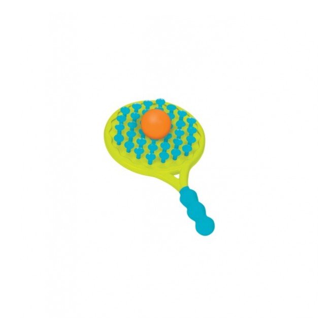 Zestaw dwustronnych rakietek z piłeczką B. Toys - Beach Boppers