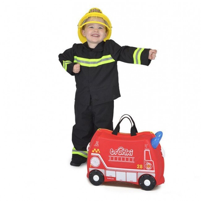 Jeżdżąca walizeczka Trunki - wóz strażacki Frank