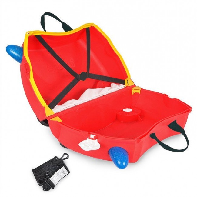 Jeżdżąca walizeczka Trunki - wóz strażacki Frank