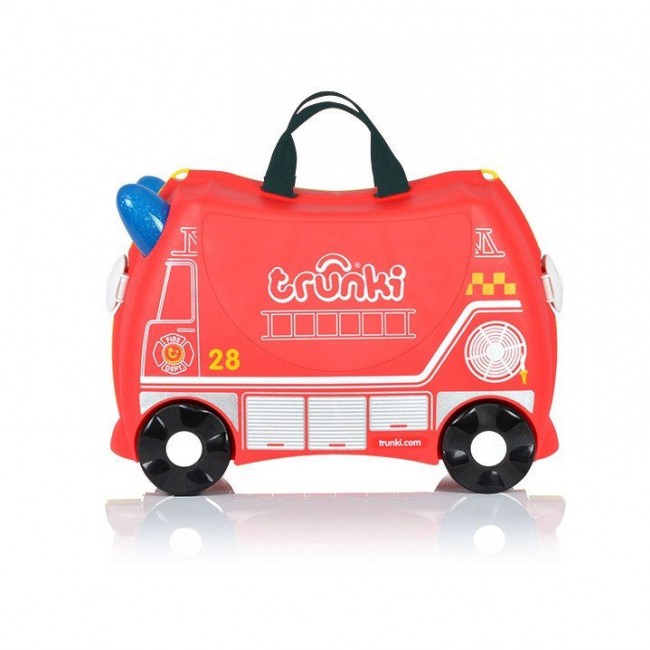 Jeżdżąca walizeczka Trunki - wóz strażacki Frank