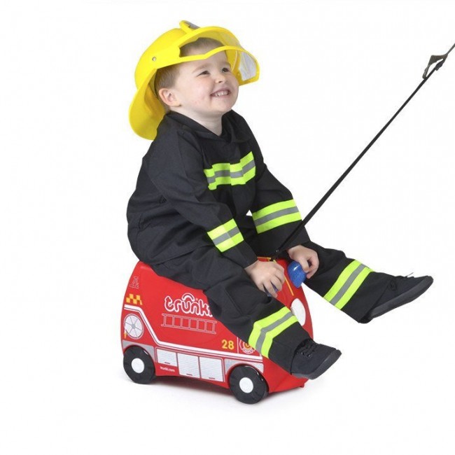 Jeżdżąca walizeczka Trunki - wóz strażacki Frank