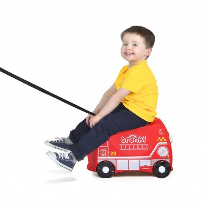 Jeżdżąca walizeczka Trunki - wóz strażacki Frank