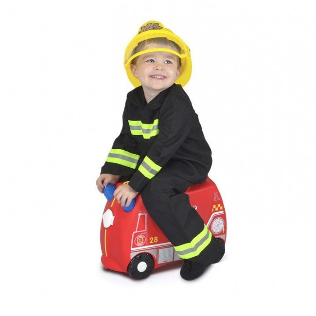 Jeżdżąca walizeczka Trunki - wóz strażacki Frank
