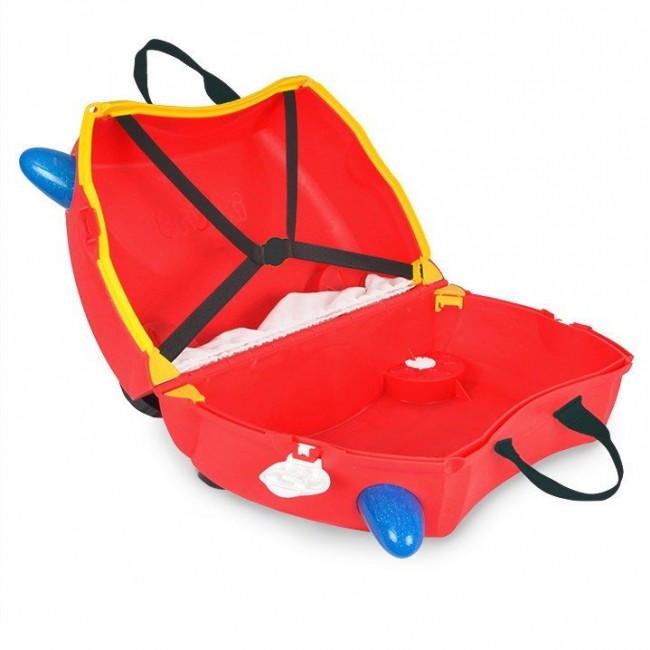 Jeżdżąca walizeczka Trunki - wóz strażacki Frank