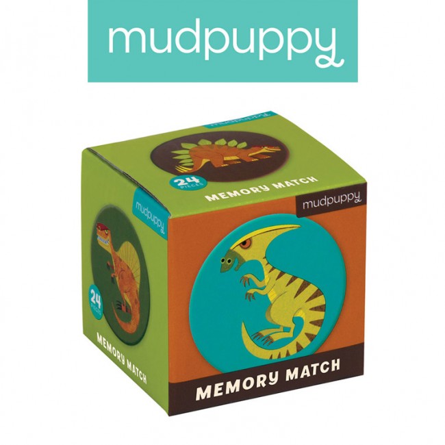 Gra Mini Memory Mudpuppy - Dinozaury