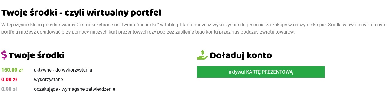Czy można połączyć karty prezentowe?
