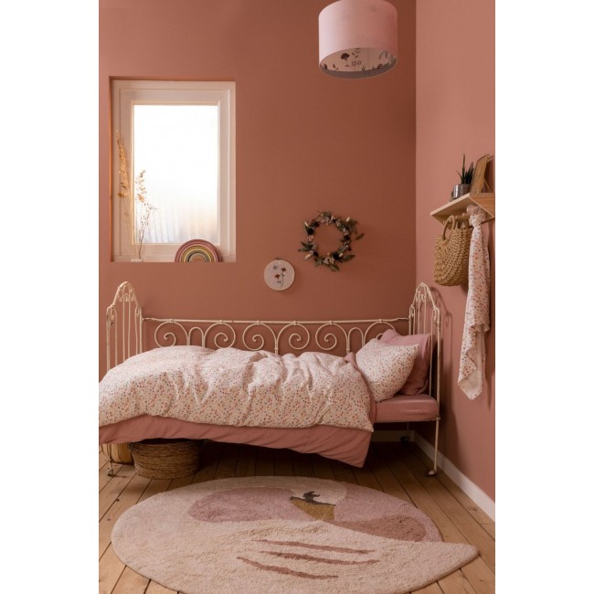 Otulacze 70 x 70 cm 2 szt Little Dutch - Pure Pink Blush/Little Pink Flowers