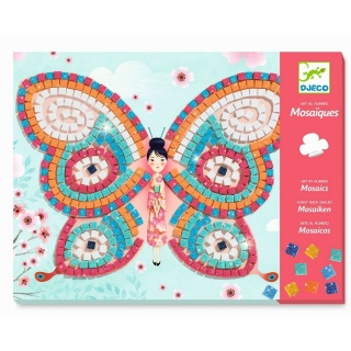 Zestaw artystyczny Djeco mozaika - Motylki